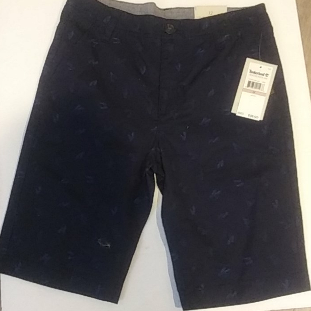 Boys Blue Timberland shorts sz 12